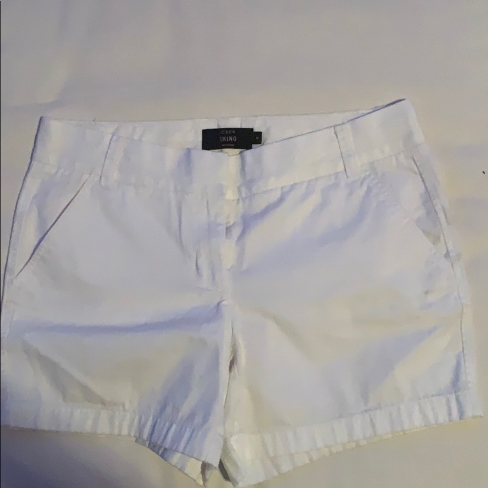 J. Crew white chino short